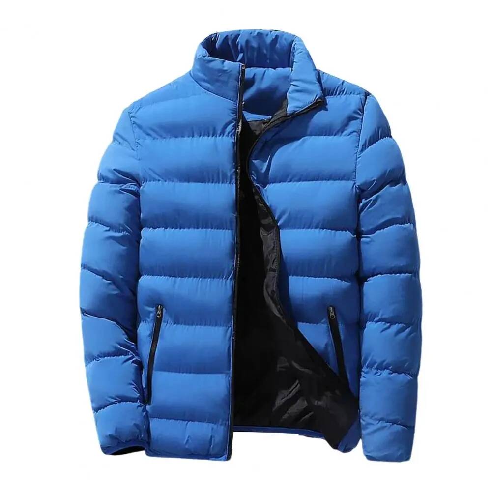 Jaket Pria Kerah Tegak Resleti - Street Fashion Men 2025 ulasan dan harga