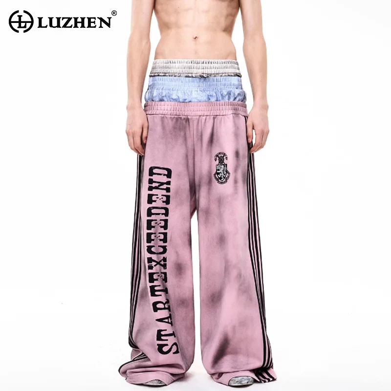 Street Fashion Men 2025 - Celana Kasual Olahraga Pria LUZHEN Fashion