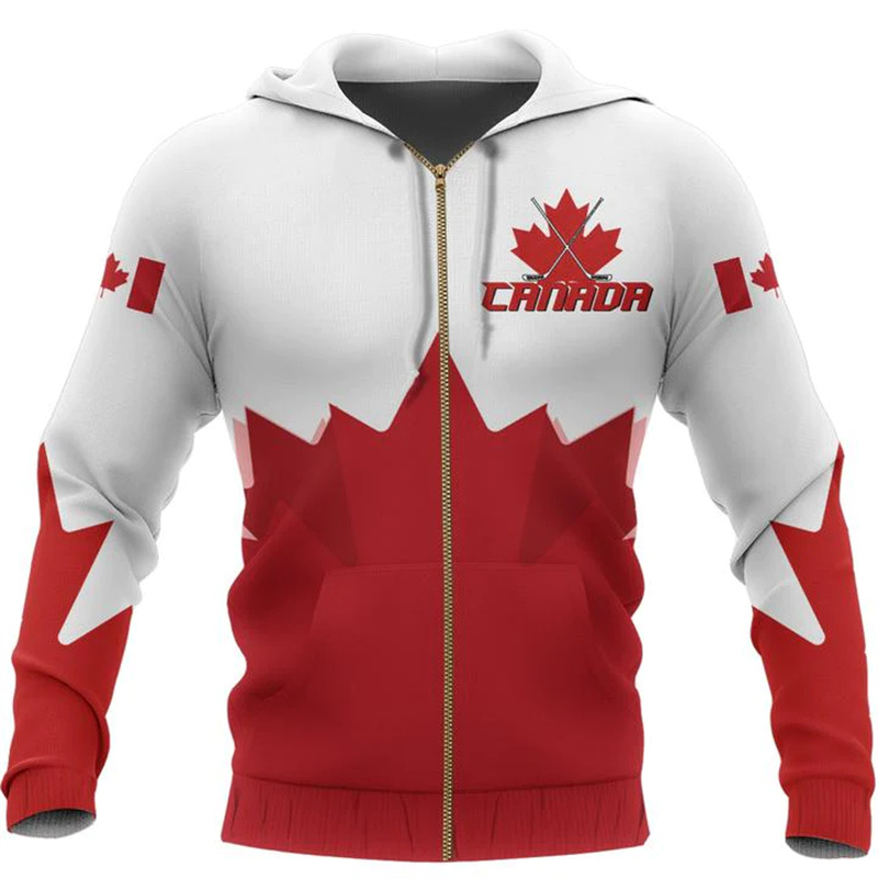 Hoodie Rusa Kanada, Kanada Ada - Street Fashion Canada ulasan dan harga