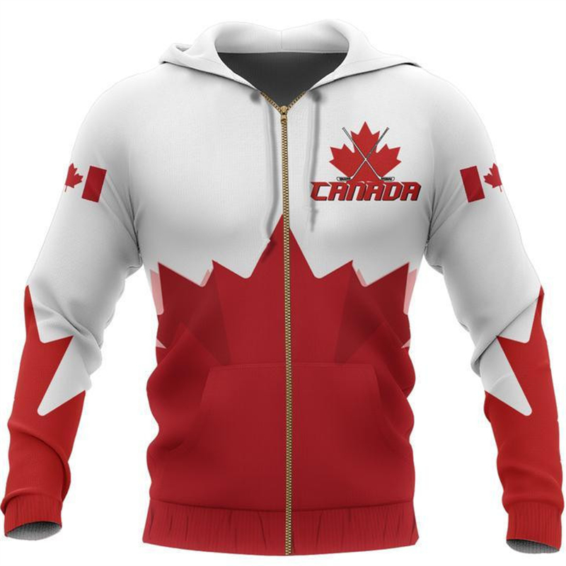 Hoodie ritsleting cetak 3d ben - Street Fashion Canada ulasan dan harga