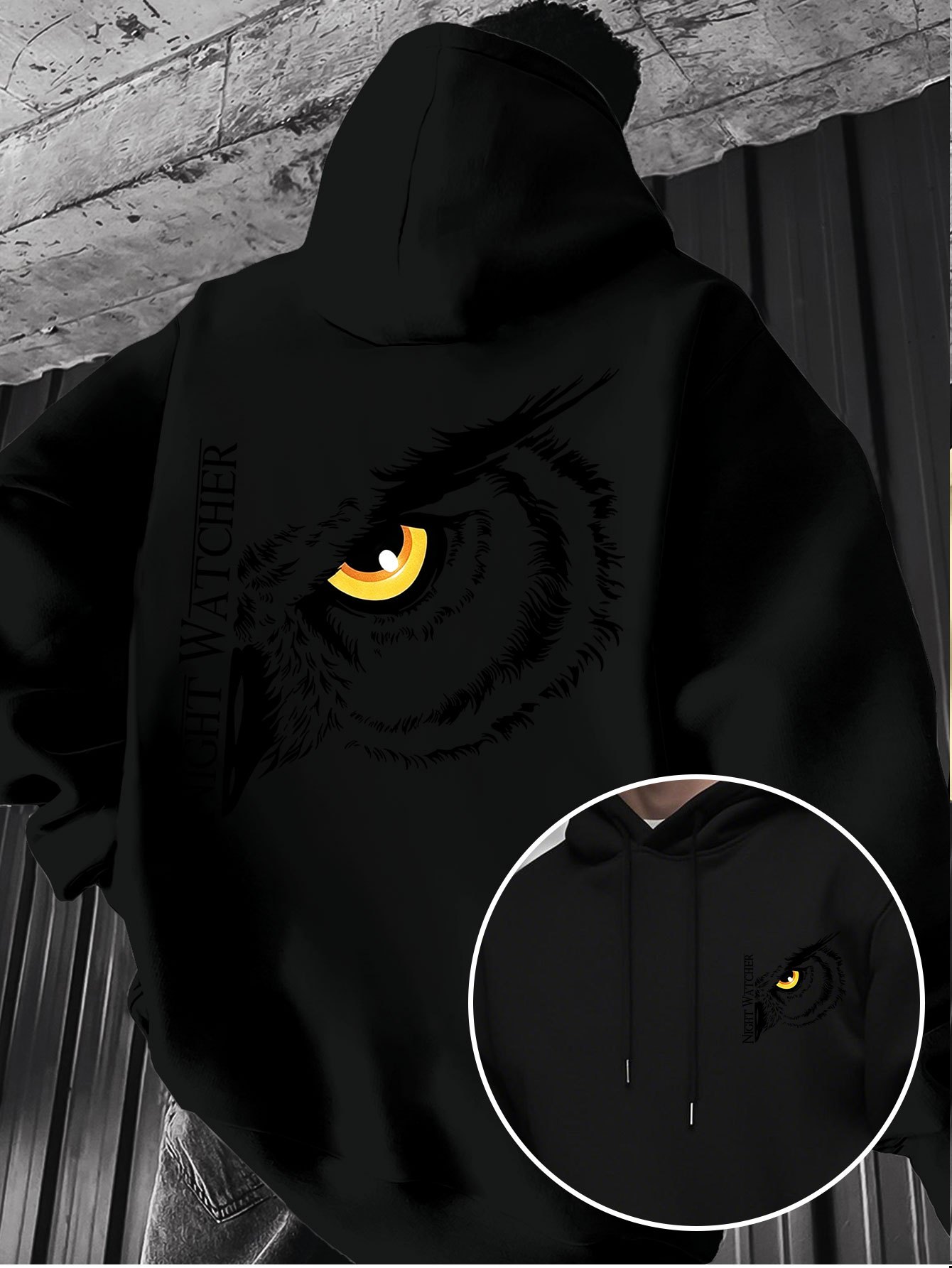 Sweatshirt berkerudung dengan  - Fashion Street Night ulasan dan harga